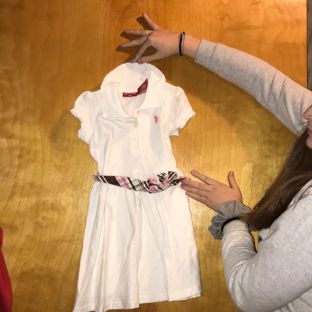 White dress girls size6